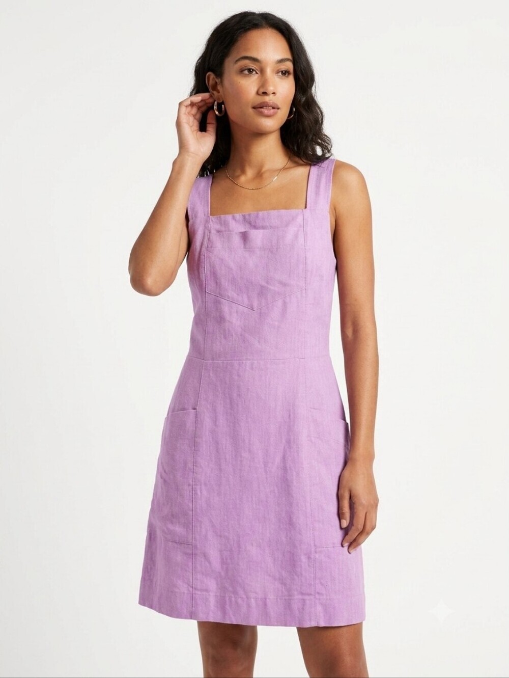 Birds Of North America Harrier Pinafore Mini Pockets Dress Size 14 Casual Boho
